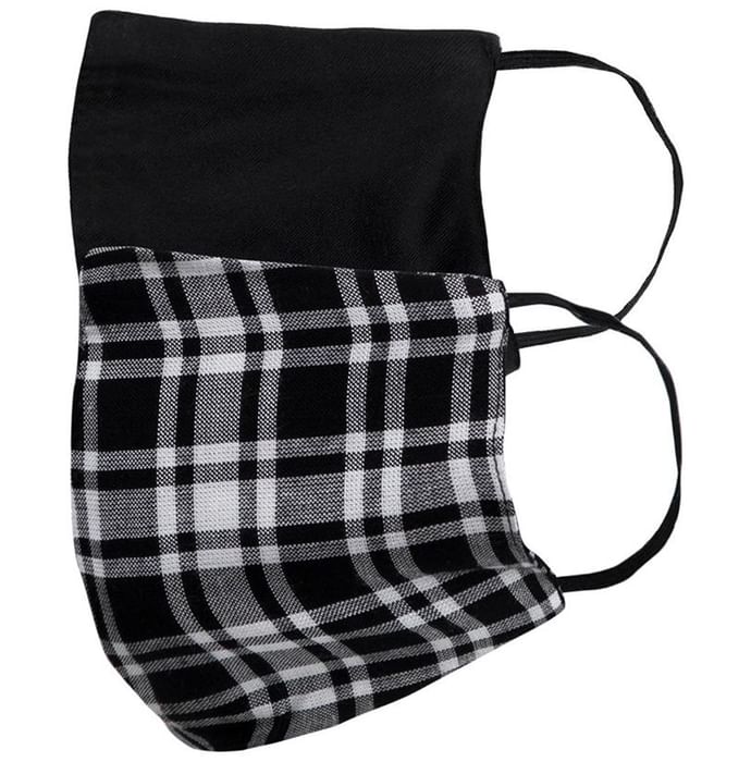Faballey Magpie 3 Ply Balloon Reusable Mask Set