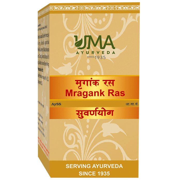 Uma Ayurveda Mragank Ras Tablet (with Gold)