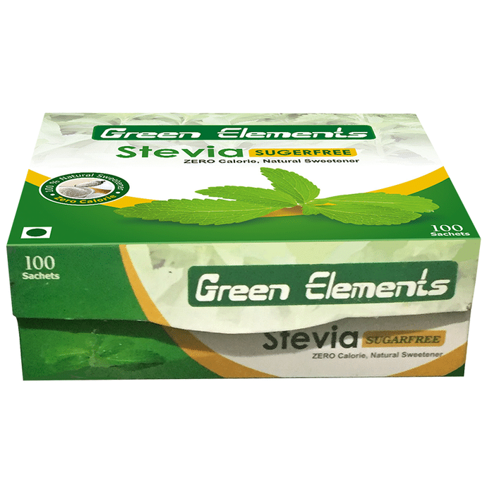 Green Elements Stevia Sachet Sugar Free