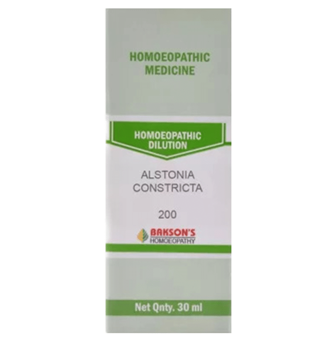 Bakson's Alstonia Constricta Dilution 200