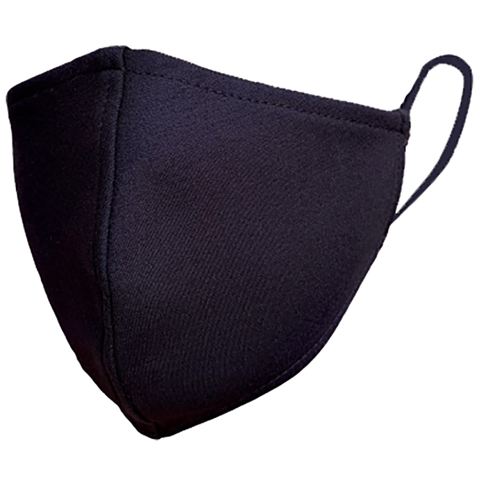 Nivedita Saboo Cares Medium Classic-Ink BreathSafe Protective Reusable Face Mask