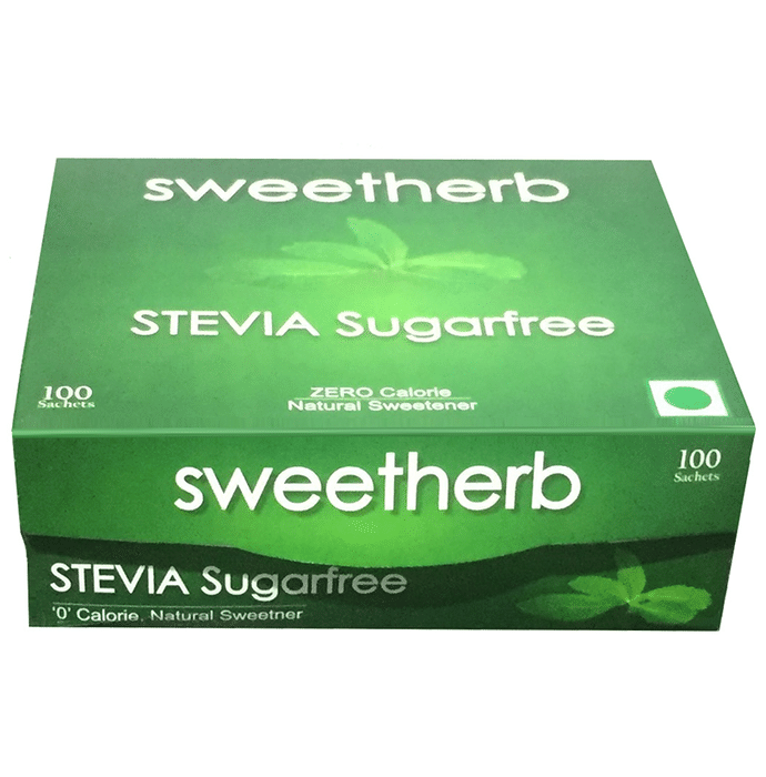 Sweetherb Stevia Sachet Sugar Free