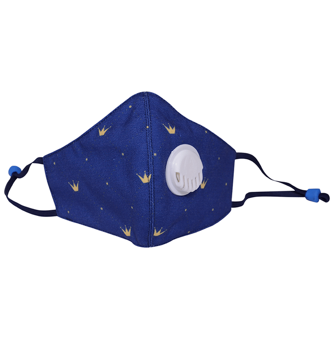 Dee Sons Blue N95 PM2.5 Kids Mask for 6 to 12 Years