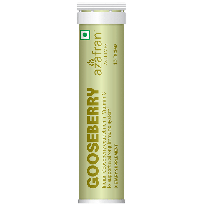Azafran Actives Gooseberry 500mg Tablet