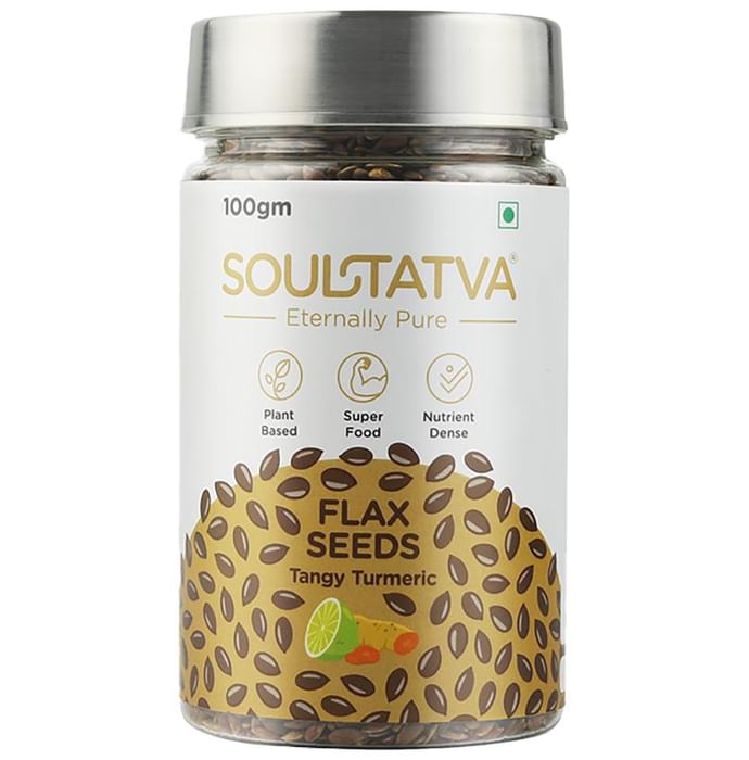 Soultatva Flax Seeds Tangy Turmeric