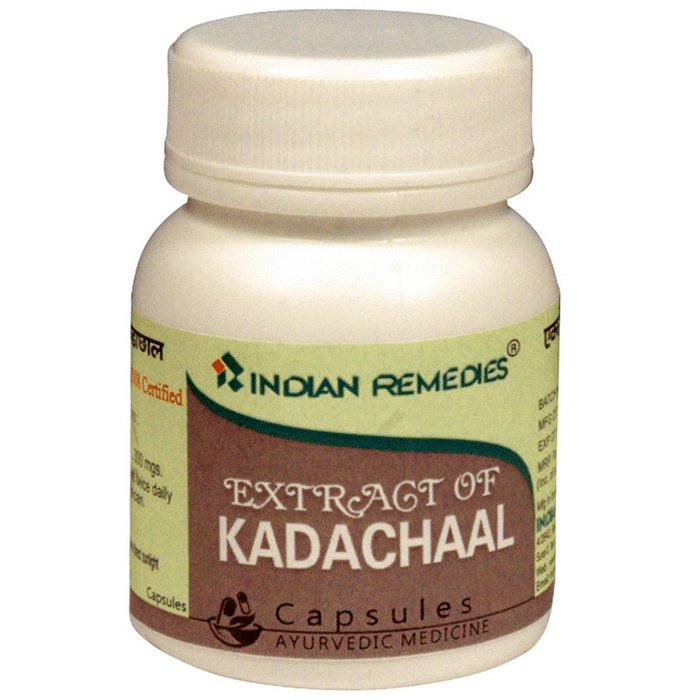 Indian Remedies Extract of Kadachaal Capsule