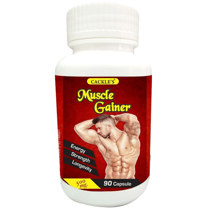 Cackle's Muscle Gainer 500mg Capsule