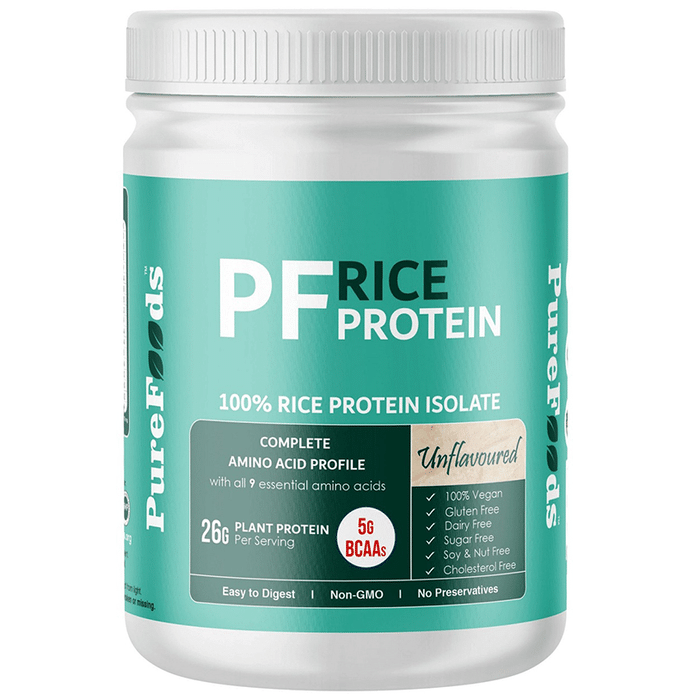 PureFoods PF Rice Protein Isolate Unflavoured