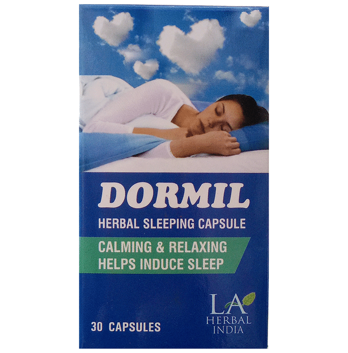 LA Herbal India Dormil Herbal Sleeping Capsule