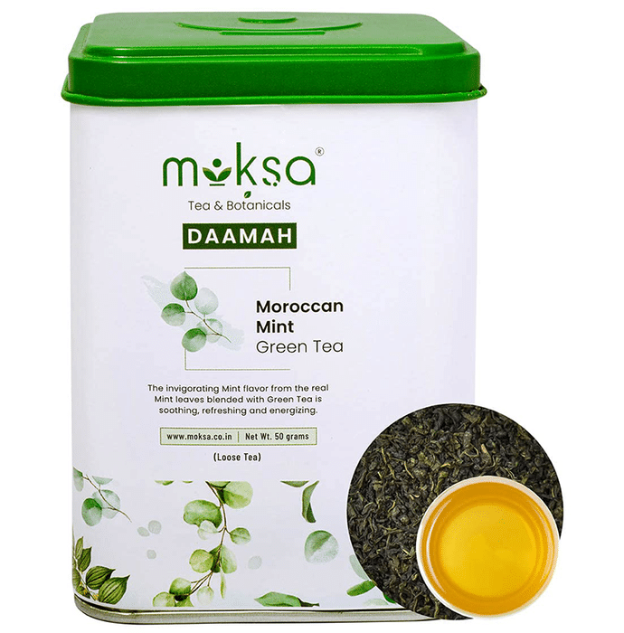 Moksa Tea & Botanicals Daamah Moroccan Mint Green Tea