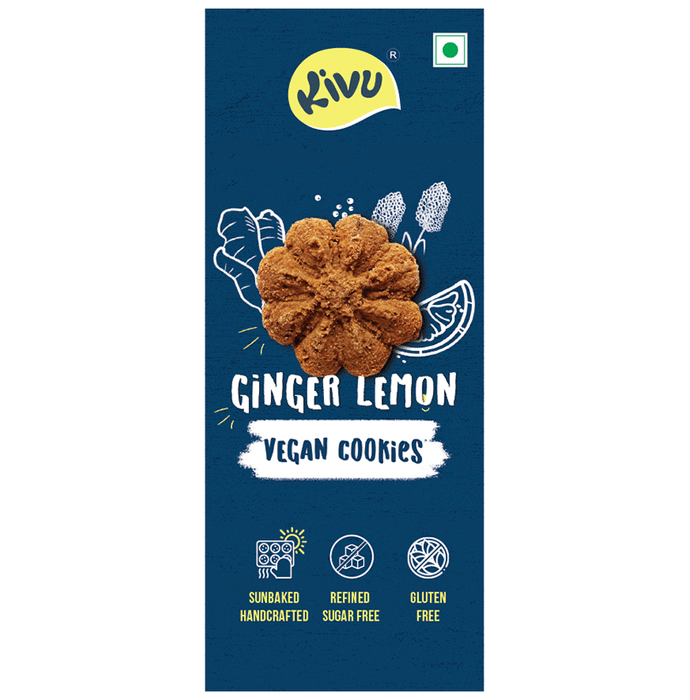 Kivu Ginger Lemon Vegan Cookie