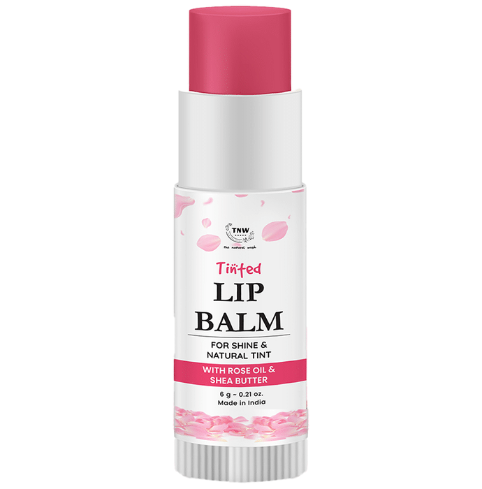 TNW- The Natural Wash Tinted Lip Balm with Rose Oil & Shea butter