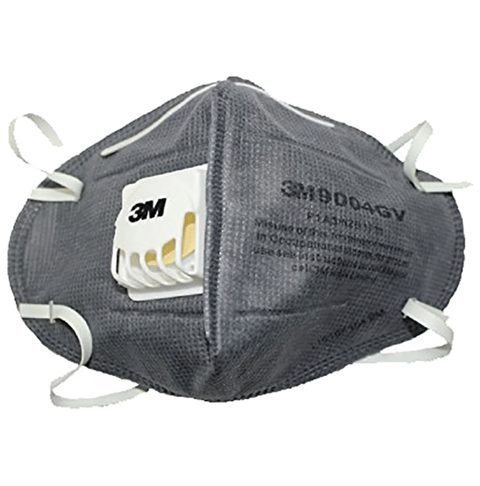 3M 9004GV Particulate Respirator Mask Grey