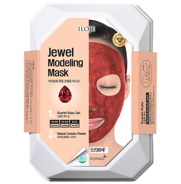 Elysiann Glorry Jewel Modeling Mask Scarlet Ruby Gel