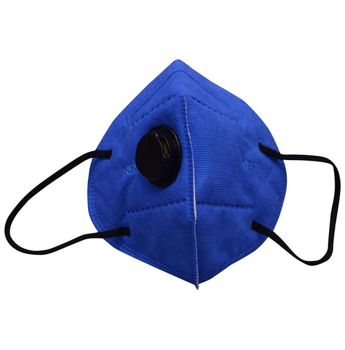 Lion Shield N95 PM2.5 Hepa-Mask free Comfort Band Dark Blue