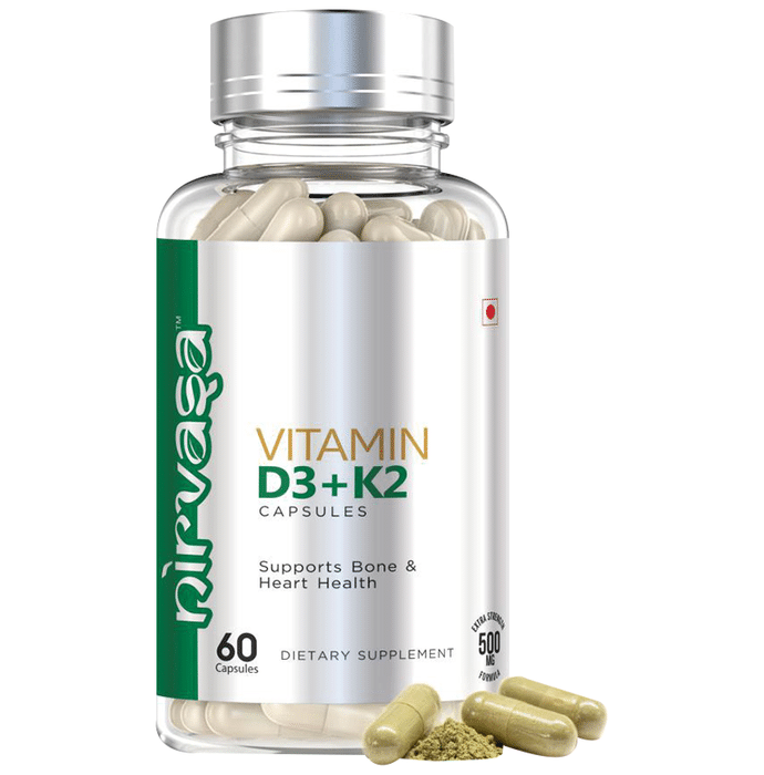 Nirvasa Vitamin D3+K2 Capsule