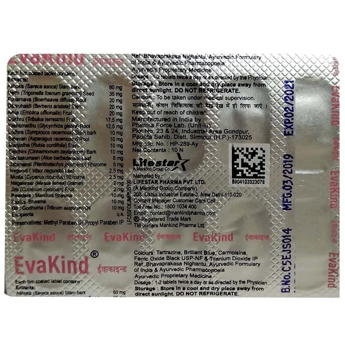 Evakind Tablet