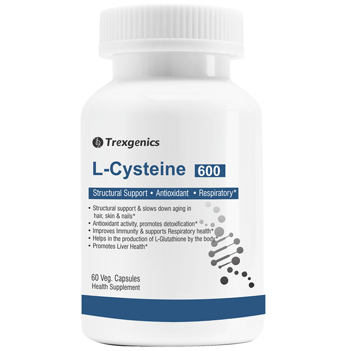 Trexgenics L-Cysteine 600mg Veg. Capsules
