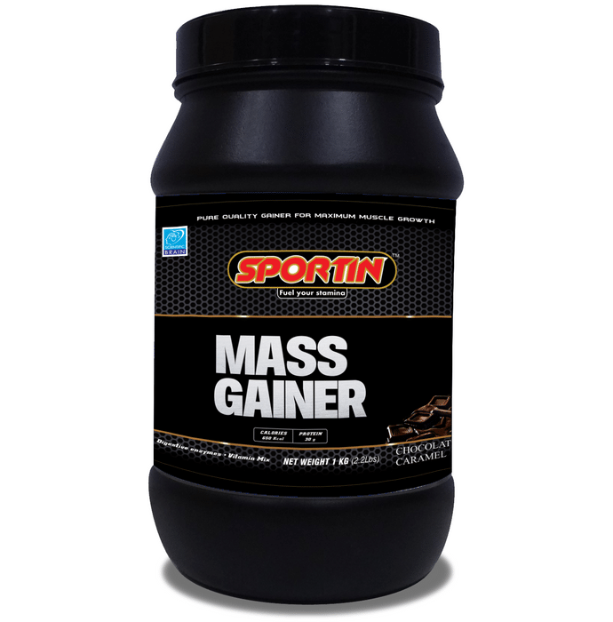 Sportin Mass Gainer Powder Chocolate Caramel