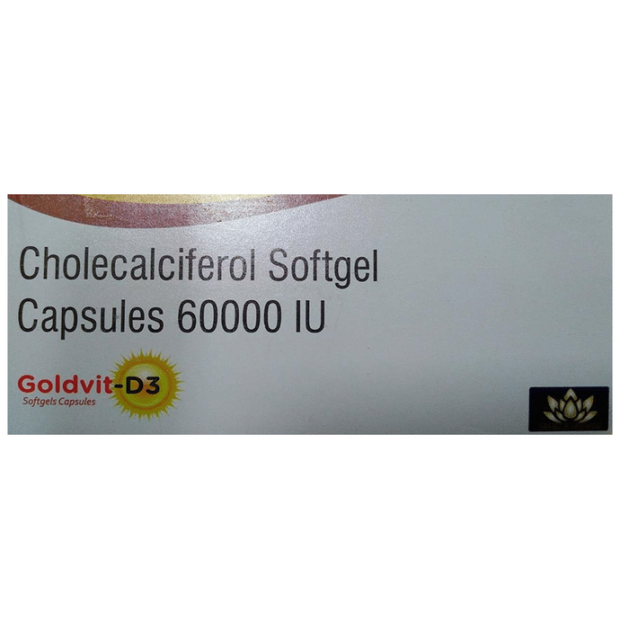 Goldvit-D3 Softgel Capsule