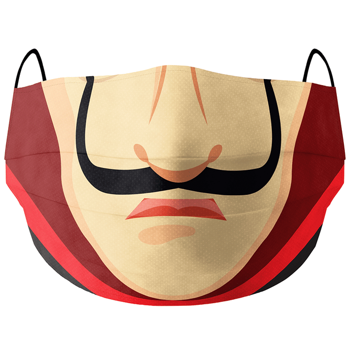 Soxytoes Cotton Face Mask Free Size Red Money Heist