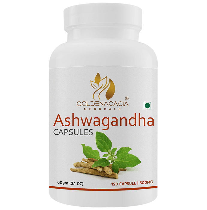 Goldenacacia Herrbals Ashwagandha 500mg Capsule