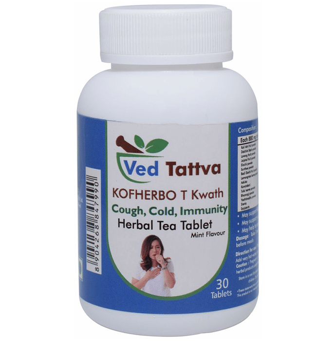 Ved Tattva Kofherbo T Kwath Mint Tablet