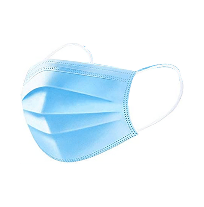 Newnik Disposable 3 Ply Face Mask Blue
