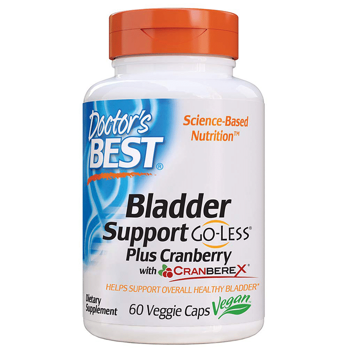 Doctor's Best Bladder Support Go-Less Plus Cranberry Veggie Cap