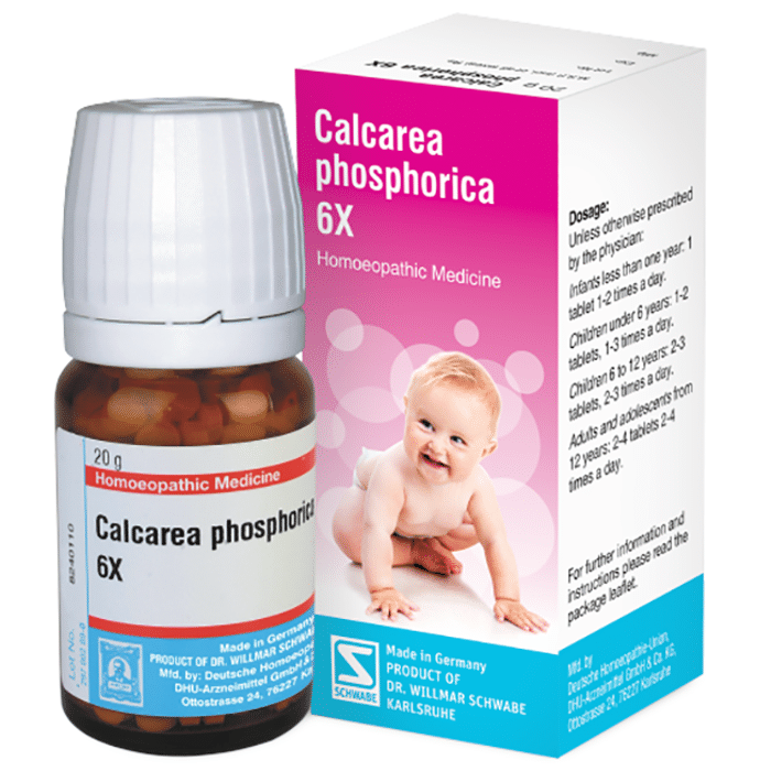 Dr Willmar Schwabe Germany Calcarea Phosphorica Biochemic Tablet 6X