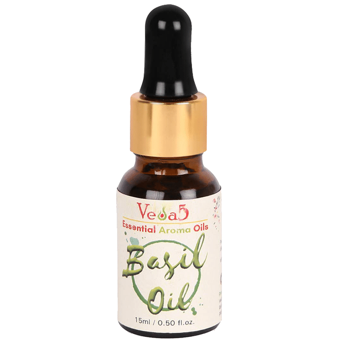 Veda5 Basil Essential Aroma Oil