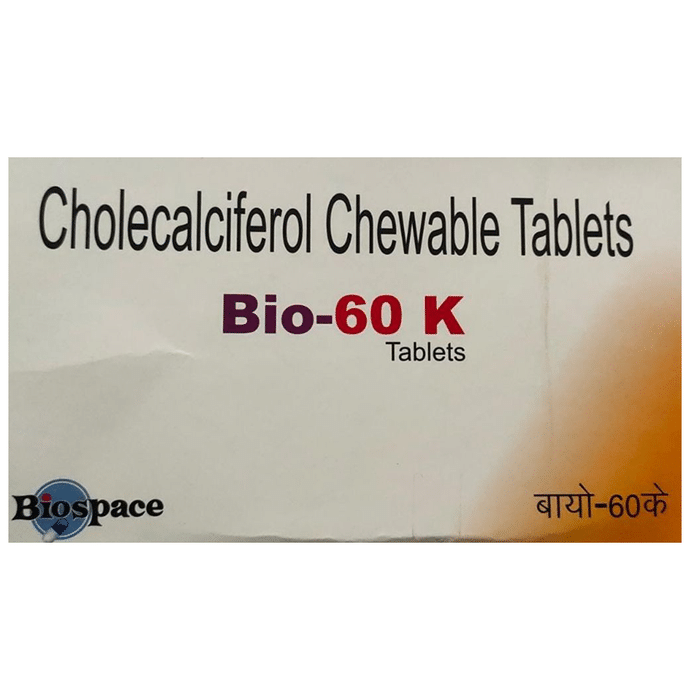 Bio 60 K Chewable Tablet