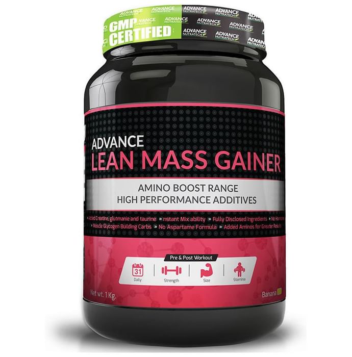 Advance Nutratech Lean Mass Gainer Powder Banana