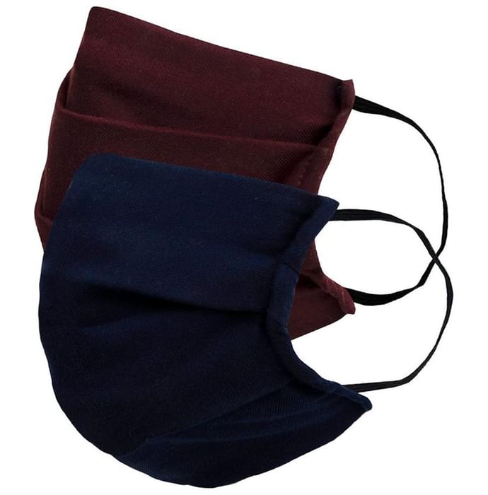Faballey 2 Ply Pleated Resusable Mask Set Classic