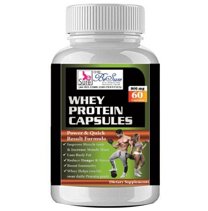 BeSure Whey Protein 800mg Capsule