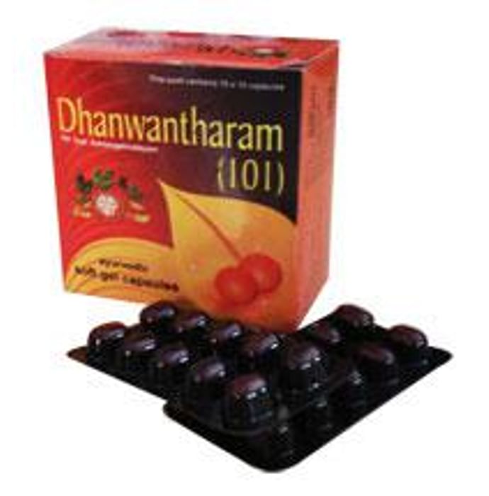 Vaidyaratnam Dhanwantharam 101 Soft Gel Capsule