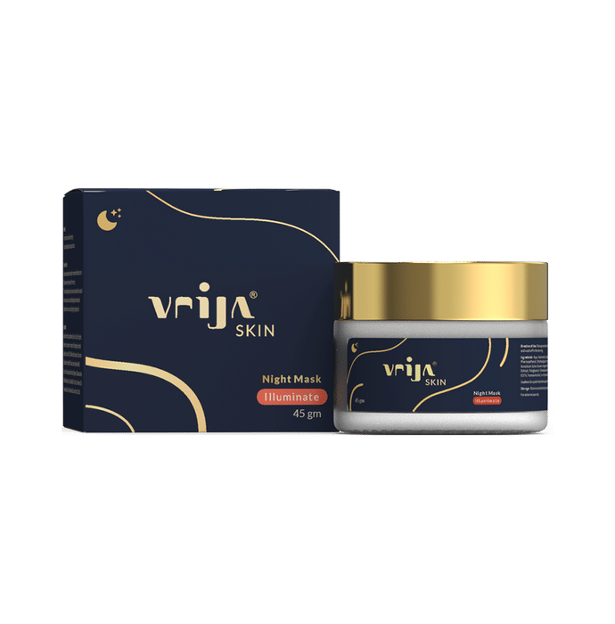 Combo Pack of Vrija Illuminate Night Mask & Norish Night Mask (45gm Each)