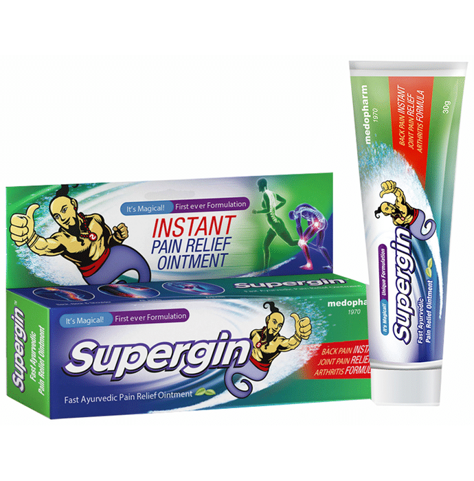 Supergin Instant Pain Relief Ointment