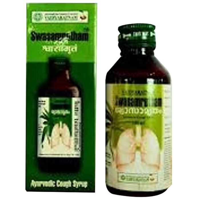 Vaidyaratnam Swasamrutham Cough Syrup