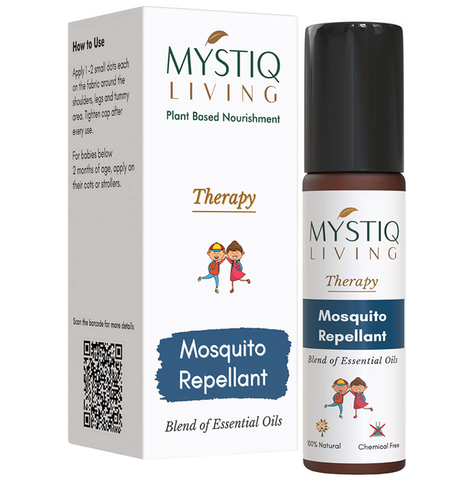 Mystiq Living Therapy Mosquito Repellant Roll On