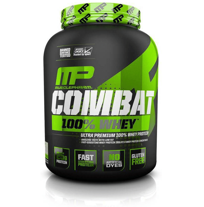 Muscle Pharm Combat 100% Whey Protein Powder Strawberry