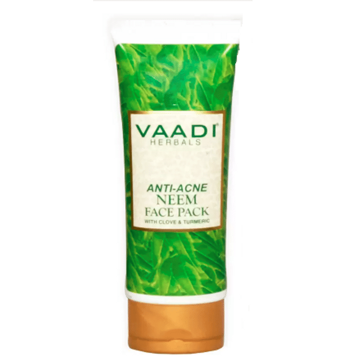 Vaadi Herbals Anti Acne Neem Face Pack with Clove and Turmeric