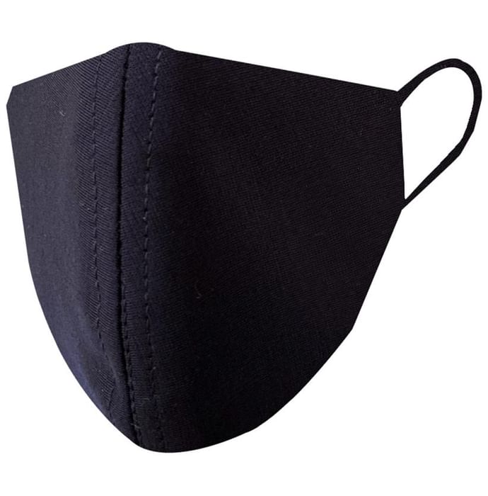 Nivedita Saboo Cares Large Classic-Ink BreathSafe Protective Reusable Face Mask