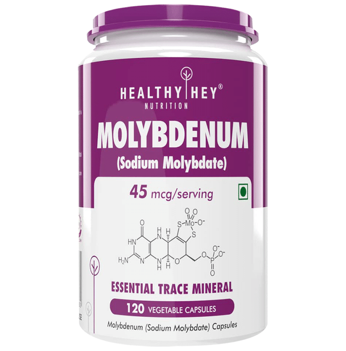 HealthyHey Molybdenum 45mcg Vegetable Capsule