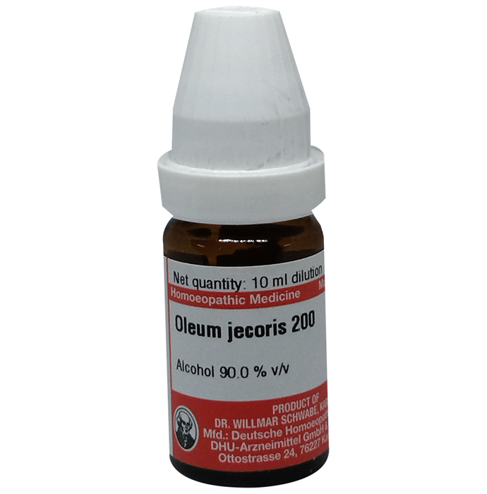 Dr Willmar Schwabe Germany Oleum Jecoris Dilution 200