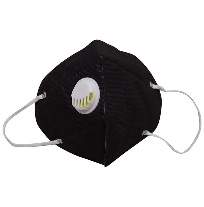 Lion Shield N95 PM2.5 Hepa-Mask free Comfort Band Black