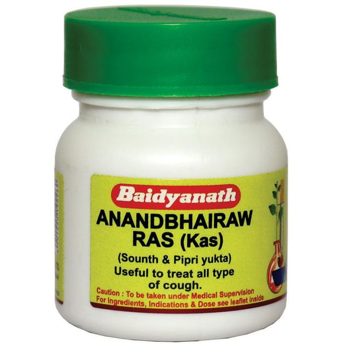 Baidyanath (Nagpur) Anandbhairaw Ras (Kas) Tablet