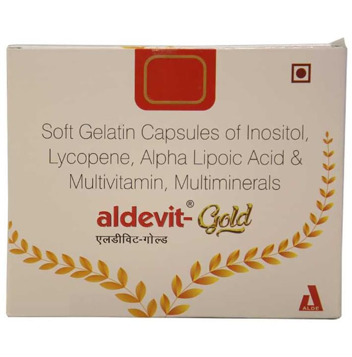 Aldevit-Gold Soft Gelatin Capsule