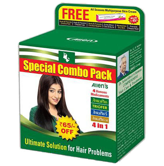 Allen's Arnica Plus Triofer 4 in 1 Special Combo Pack