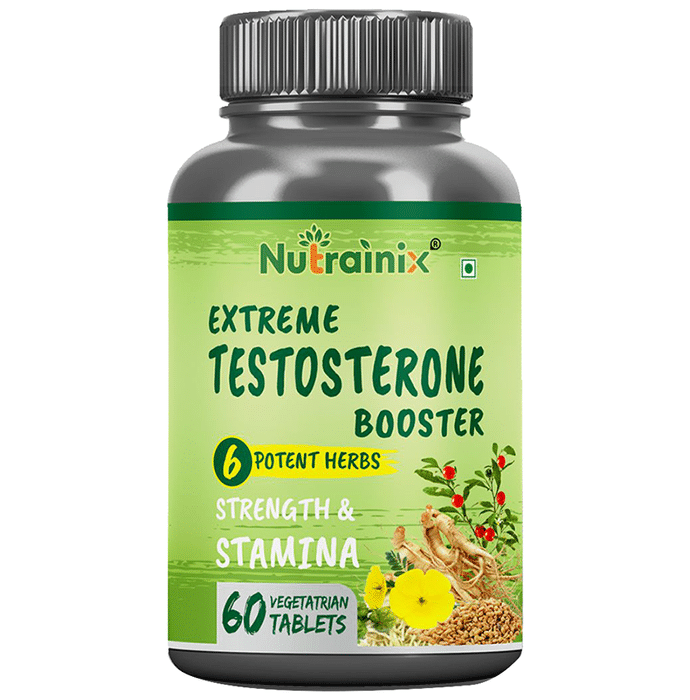 Nutrainix Extreme Testosterone Booster Vegetatrian Tablet